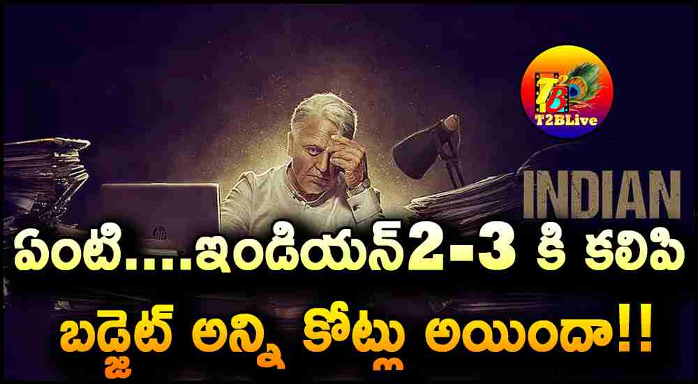 Indian2-Bharateeyudu Movies Total Budget Details