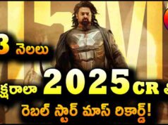 Prabhas Hits 2025CR Gross with his Last 3 Movies