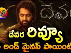 JR NTR Devara Part 1 Review and Rating