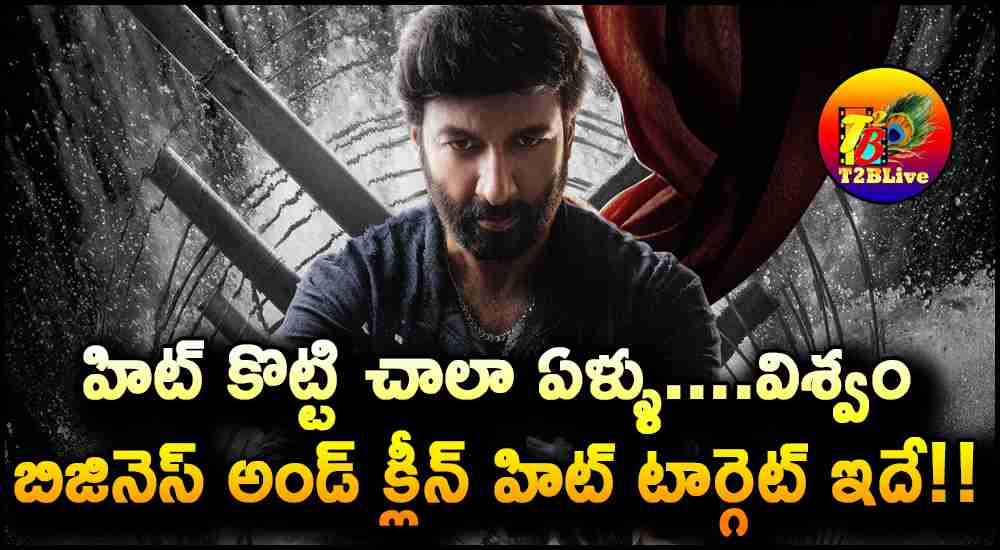 Gopichand Viswam Movie WW Pre Release Business and Target