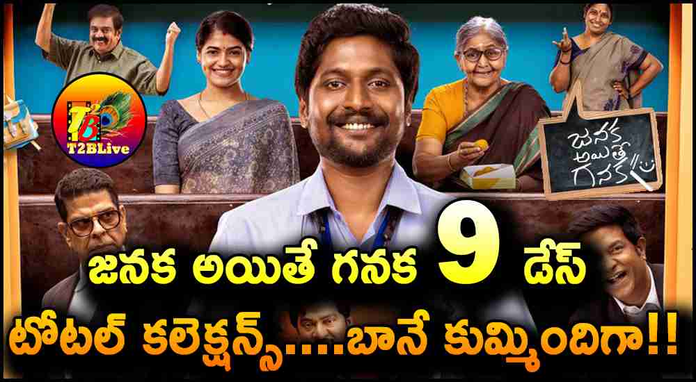 Janaka Aithe Ganaka Movie 9 Days Total WW Collections