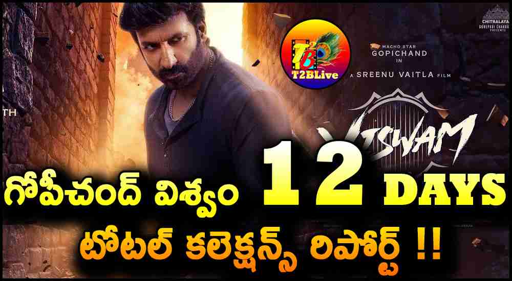 Gopichand Viswam Movie 12 Days Total Collections