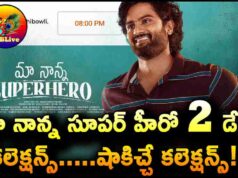 Sudheer Babu Maa Nanna Super Hero Movie 2 Days Collections