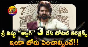 Sree Vishnu Swag Movie 3 days Total WW Collections