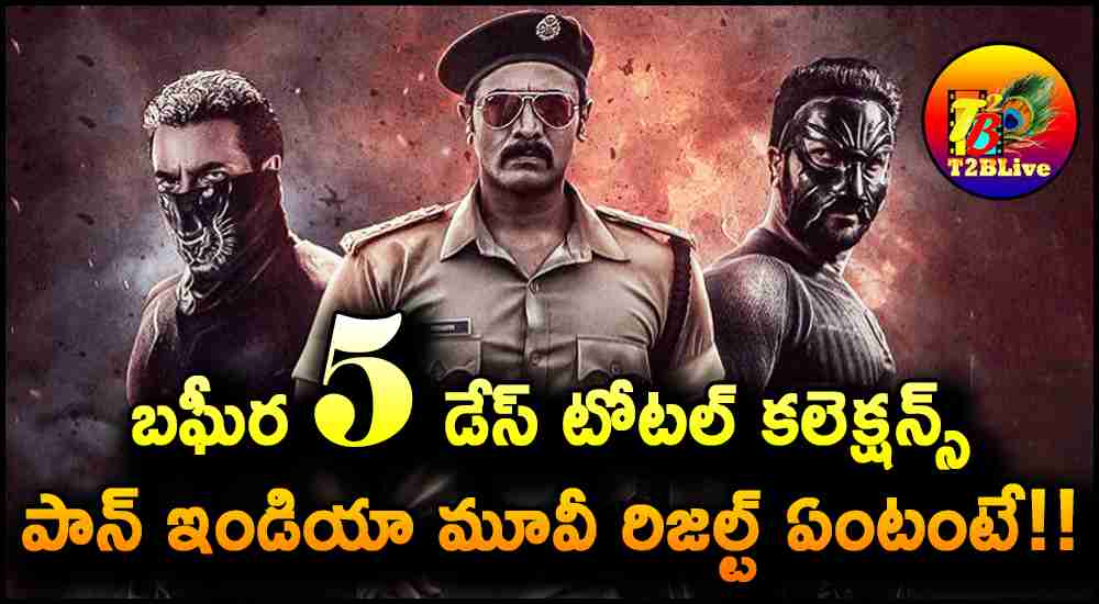 Bagheera Movie 5 Days Total WW Collections